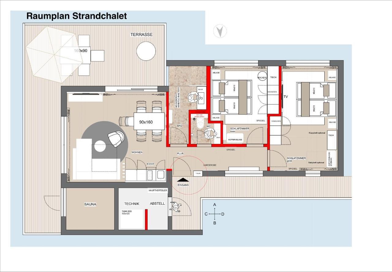 Chalet Resort Seenland Steinberg am See Екстер'єр фото